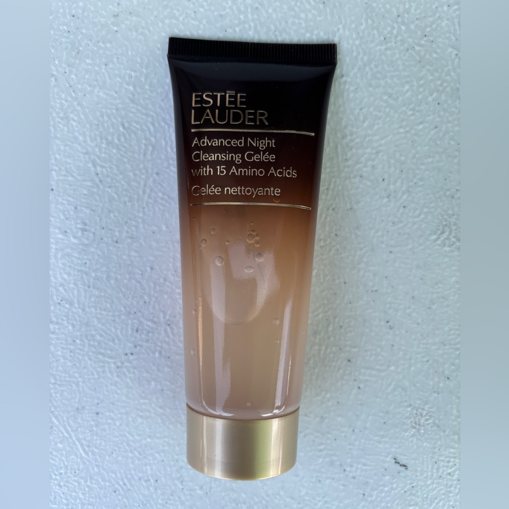 Estee Lauder Advanced Night Cleansing Gelée - Gradient Brown and Gold. 2.5 FL.OZ